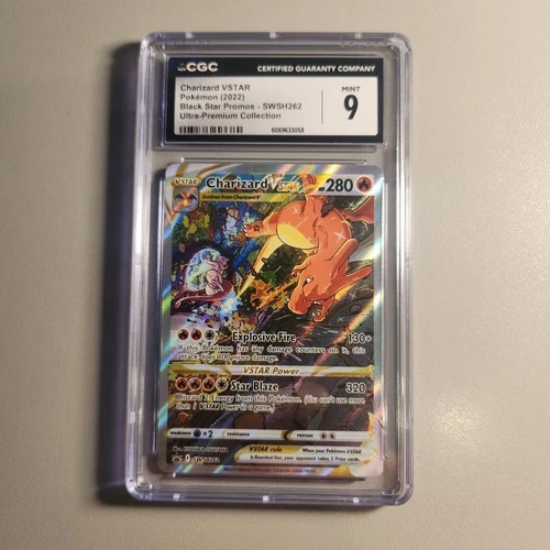 Charizard VSTAR SWSH262 SWSH: Sword & Shield Promo Cards Holo CGC 9 Mint