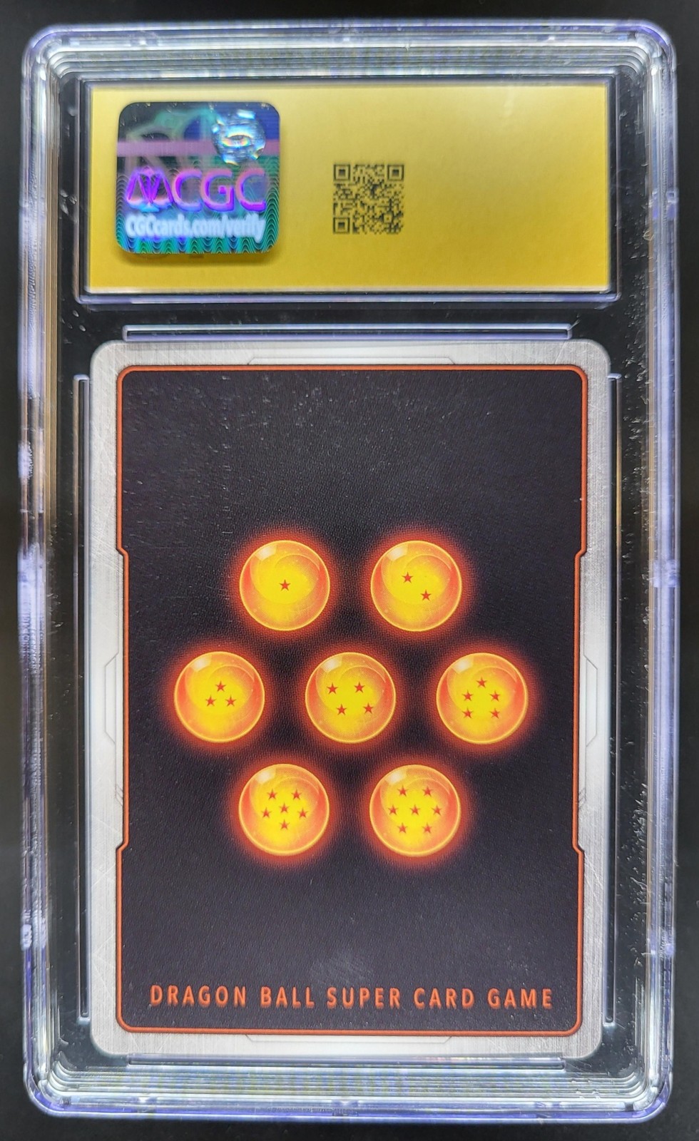 2025 DRAGON BALL SUPER FUSION ULTIMATE SPARKING FB05-115 CGC 10 PRISTINE R PT view 2