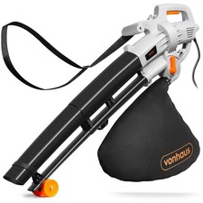 *SEE DESC* VonHaus Leaf Blower and Vacuum 3000W Clear Gardens & Patios of Leaves