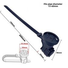 Bike Phone Holder for Garmin Computers Nylon Silicone Strap Fixation 4769 inch