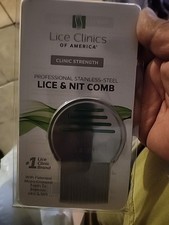 Lice Clinics Comb Head Lice Stainless Steel uni-sex Free Shipping