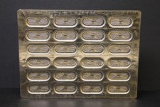 Antyczna forma do czekolady Anton Walter 1961 forma do czekoladki metal 24 szt. dekoracja 11325 