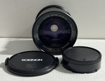 Vivitar 28mm f2.5 Auto Vintage Wide-Angle Prime Manual Focus Lens