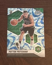 2020-21 PANINI MOSAIC PAYTON PRITCHARD ROOKIE REACTIVE BLUE PRIZM RC CELTICS