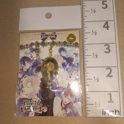 A78701 DIABOLIK LOVERS MORE BLOOD Metal charm set Shu