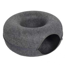 Cat Cave EXTRA LARGE Cat Tunnel Bed Indoor Cats,Cat DonutView