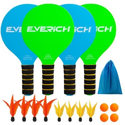 Best Paddle Ball Set Indoor & Outdoor Racket Game for Kids Teens, and Adults