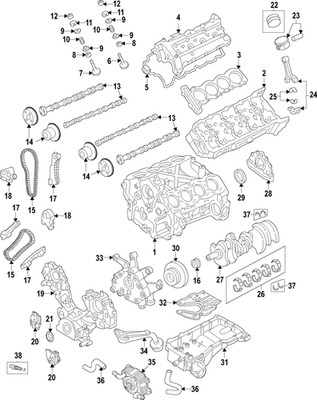 Genuine Nissan Engine Timing Camshaft Sprocket 13025-EZ30D
