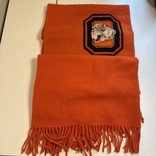 Vintage Pendleton Mills Stadium Blanket Orange Oregon University OSU Beavers W