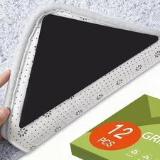 Rug Tape Gripper for Hardwood Floors Floor no Damage Non Slip Pads Carpet... 