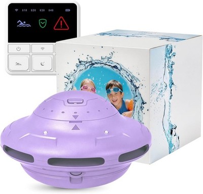 Hovara Smart Pool Alarm App Connectivity Real-Time Phone Alerts Purple