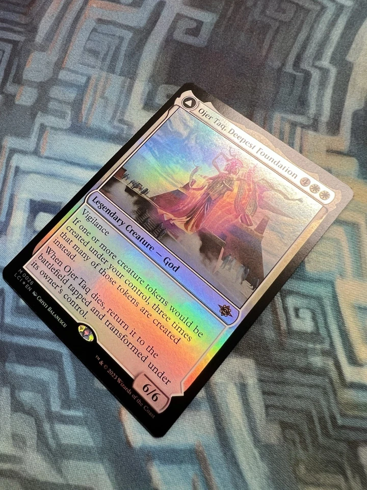 MTG Foil Ojer Taq, Deepest Foundation NM Unplayed The Lost Caverns of Ixalan - Image 4 of 4