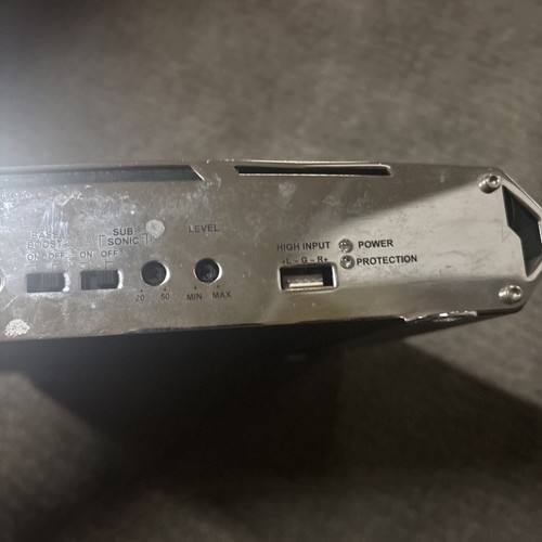 Raro amplificatore per auto Audiobahn A8002V800W 2 canali - Foto 7 di 7