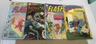 Lot 4 vintage silver age DC comic books, flash, Batman, Superman