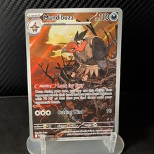 Mandibuzz NM 145/086 White Flare Pokemon Holo Illustration Rare on eBay