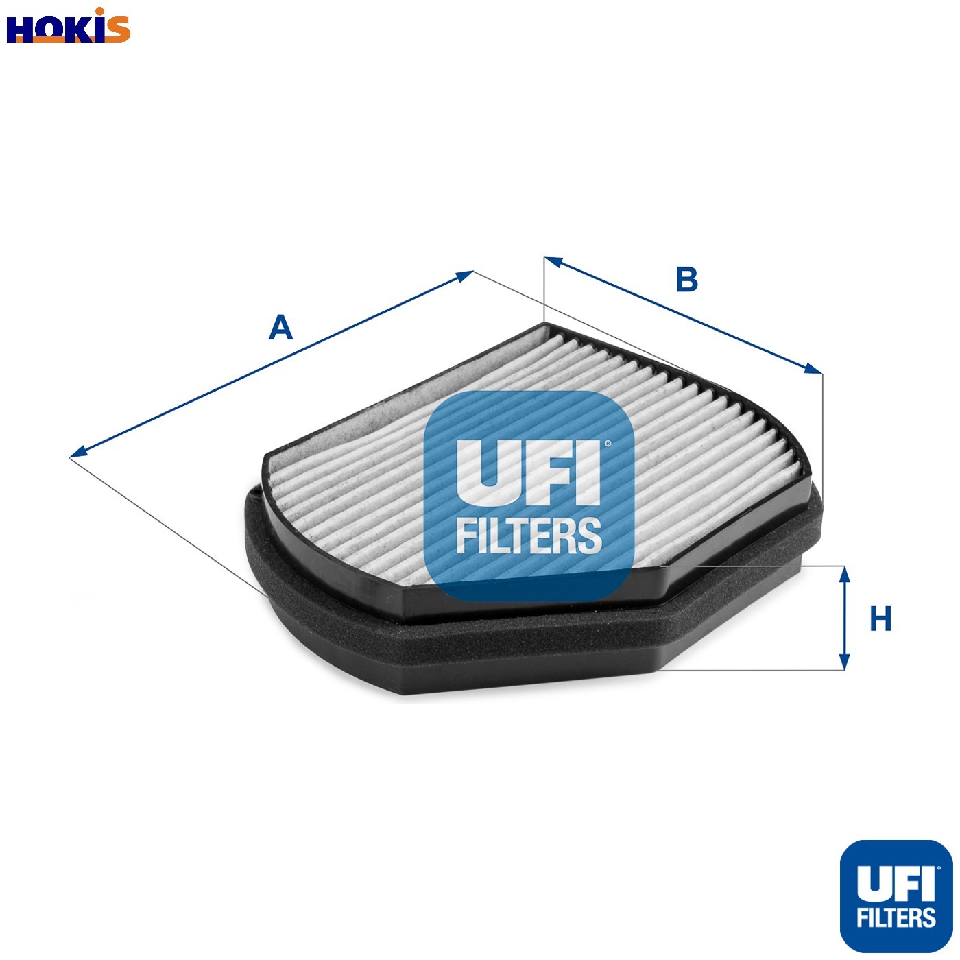 FILTER CABIN AIR 54.270.00 FOR MERCEDES-BENZ C-CLASS/Break/T-Model CLK SLK 2.1L - Image 4