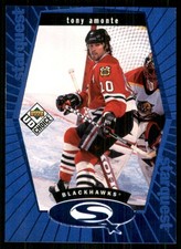 1998-99 UD Choice StarQuest Blue #SQ26 Tony Amonte Chicago Blackhawks TW3228