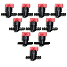 10PK 1/4 in. Inline Fuel Shutoff Valve for 494768 5091 5091H 5091K 697947 698183