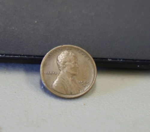 1909 S US Lincoln Cent 1c Key Date VF+