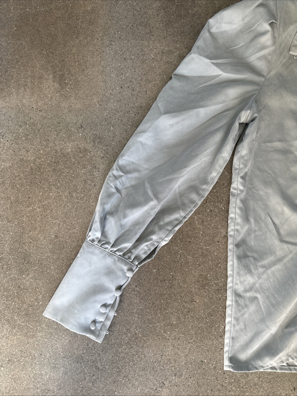 Commense Polyester Blouse With Padded Sleeves In … - image 3