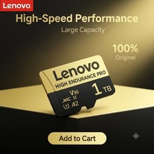 LENOVO 1TB 512GB 256GB 128GB Micro TF SD Card High Speed Class Flash Memory*