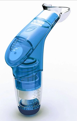 POWERbreathe Plus Medium Resistance Breathing Muscle Trainer Blue LSI-Plus2