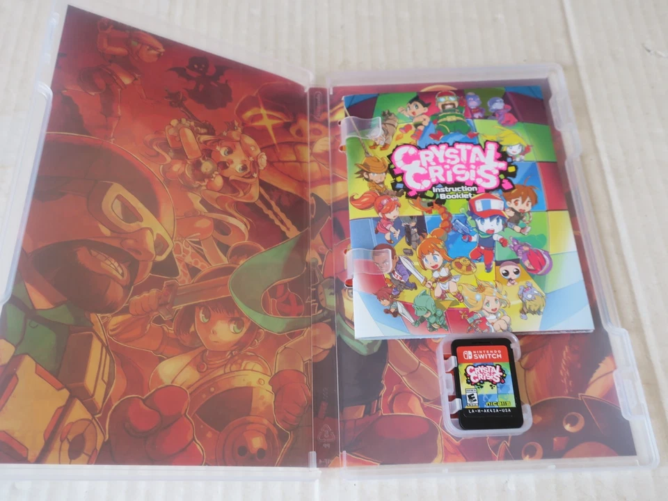 Crystal Crisis Nintendo Switch NTSC Region Free Nicalis Isaac US USA Cristal, photo 2 sur 3