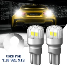 CANBUS LED Backup Reverse Lights Bulbs 921 912 2835 916 922 T15 6000K White 2X