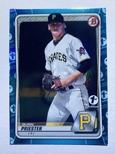 2020 Bowman Draft 1st Edition Quinn Priester BD-53 Sky Blue Foil
