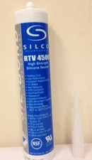 Food Grade RTV Silicone Sealant Adhesive White 10.3oz - 1 tube