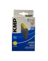 Kmp E110 Tintenpatrone Gelb, Kompatibel Mit Epson T0714