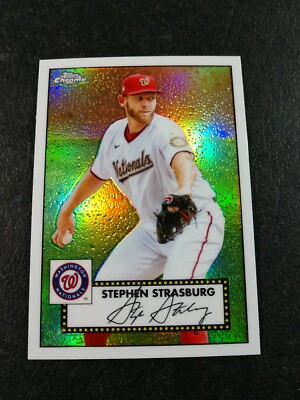 STEPHEN STRASBURG 2021 Topps 1952 Chrome #TC52-41 WASHINGTON