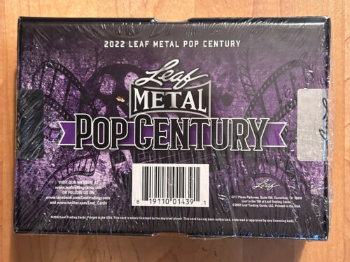 2022 Leaf Metal Pop Century RWB Red, White & Blue Unopened Sealed Hobby Box - Picture 2 of 2
