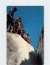Postcard Ice Crevasse On Grinnell Glacier Montana USA