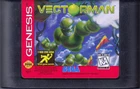 Sega Genesis Vectorman Cartridge & Instructions