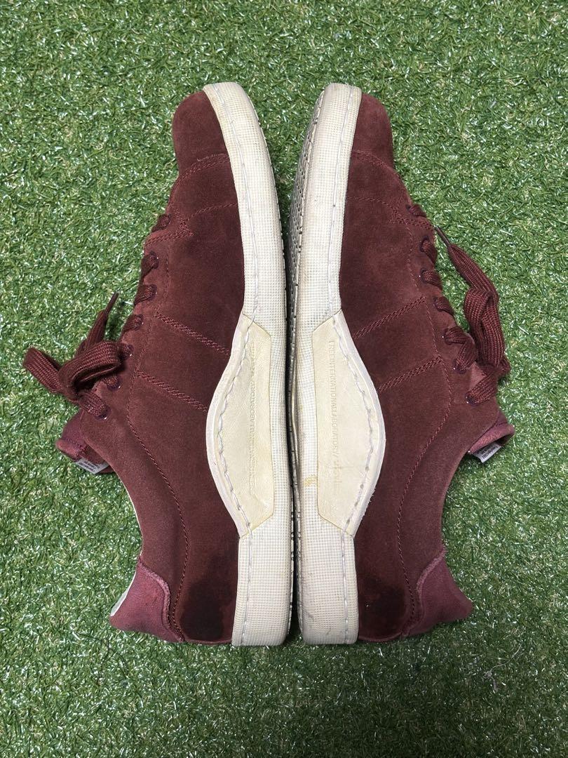 visvim FOLEY-FOLK BURGUNDY Sneakers Suede US 10 Used From Japan | eBay