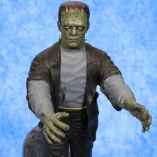 1961 Aurora FRANKENSTEIN Model Kit PRO BUILT UP Great!
