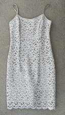 Shimmer  lace sheath evening dress