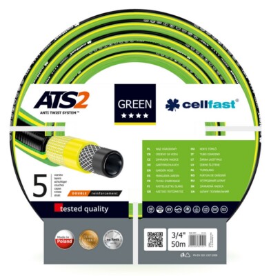 Premium Gartenschlauch 5 lagig Wasserschlauch 3/4 Zoll 50m 30 Bar Schlauch 3/4'