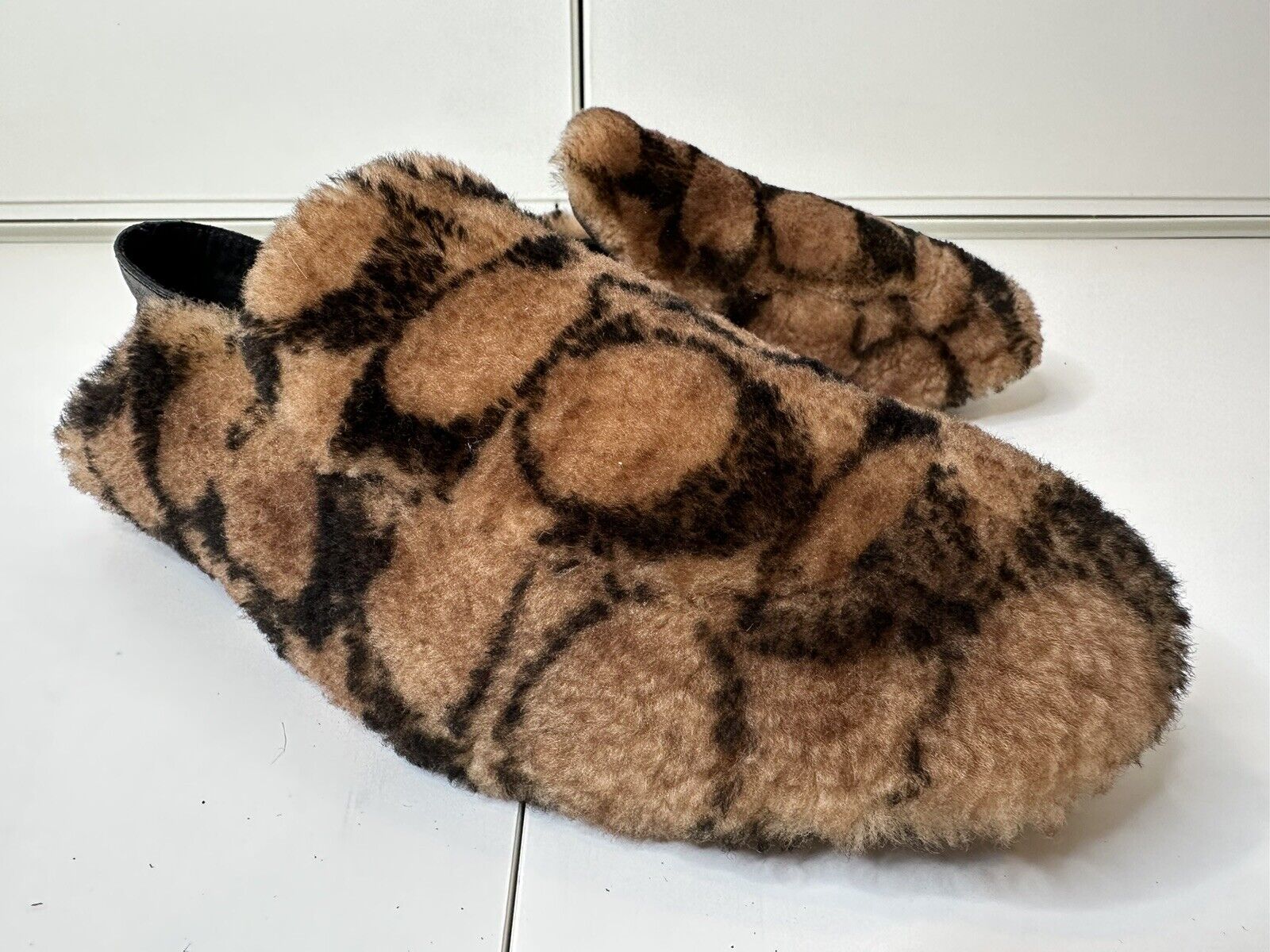 Coach Holly Signature Shearling Loafers Slipper S… - image 3