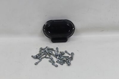  Harley Davidson Twin Cam Touring 01-17 OEM Transmission Side Cover Blk 37126-06