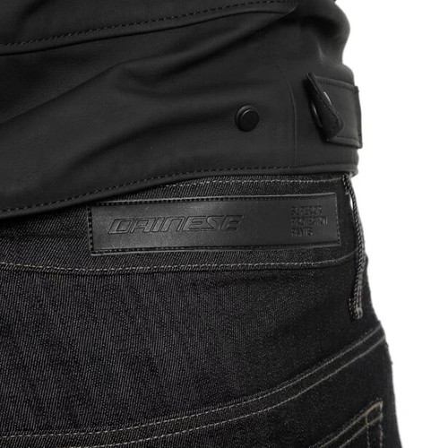 Motorcycle Jeans Pants Dainese DENIM REGULAR TEX PANTS BLACK - Size 30 - Picture 7 of 8