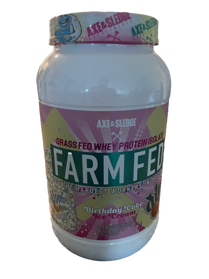 Farm Fed, Grass Fed Whey Protein Isolate, Dippin' Dots Birthday Cake Ice Cream, eBay