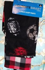 NWT Climate Smart 2 Pack Boys Sleep Pants, Size 6/7 , Retail 32.00
