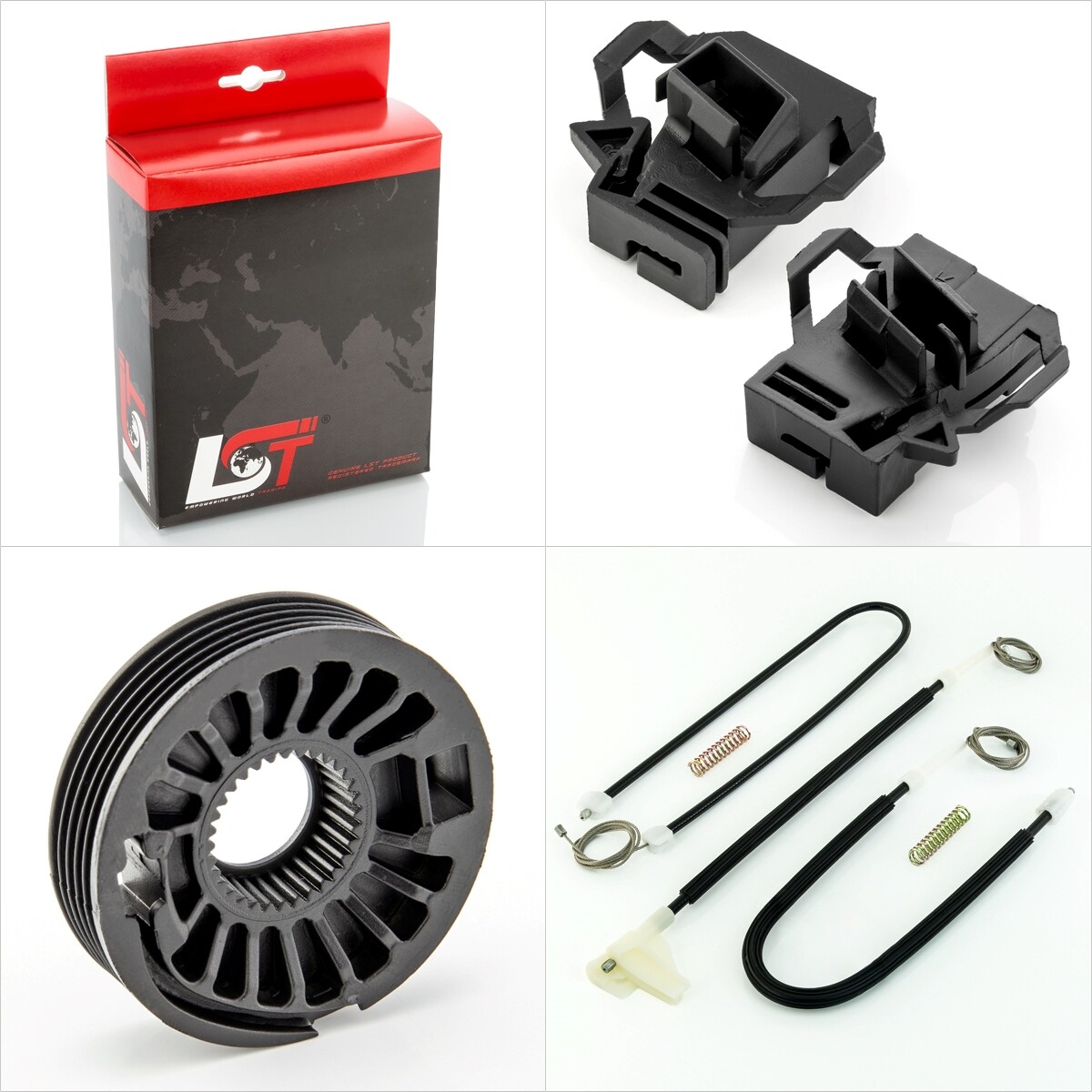 Window Regulator Repair Kit Front Right - for Skoda Octavia 1U 96-04