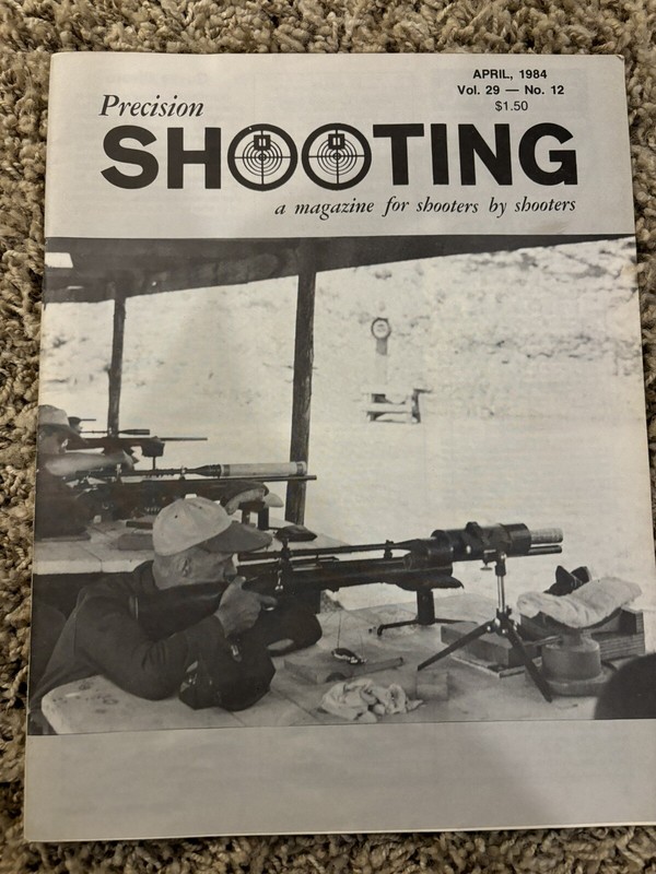 Precision Shooting Magazine April 1984 Vol. 29 No. 12 Don Morris