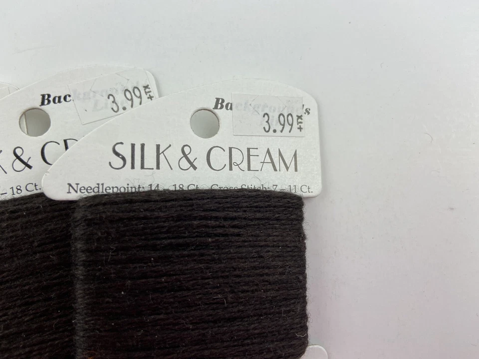 Rainbow Gallery Silk And Cream Thread BG36 Brown Thread Lot Of 3 Discontinued - Image 2 of 4