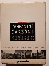 IL NUOVO CAMPANINI CARBONI DIZIONARIO VOCABOLARIO LATINO ITALIANO COME NUOVO
