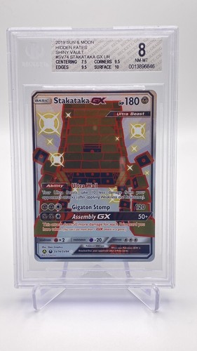Stakataka-GX graded BGS 8 for sale on eBay