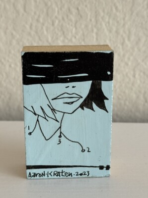Aaron Kraten Mixed Media  Artist  - Abstract Modern Wood Block Art -